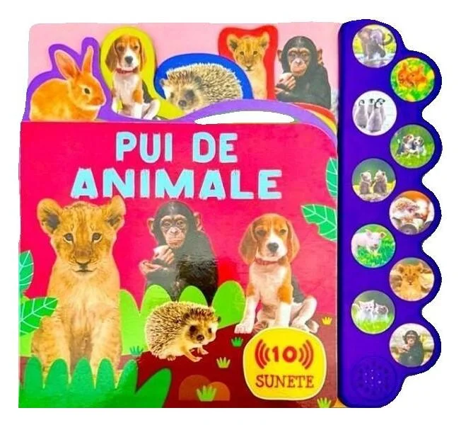 10 sunete - Pui de animale - Hardcover - *** - Flamingo