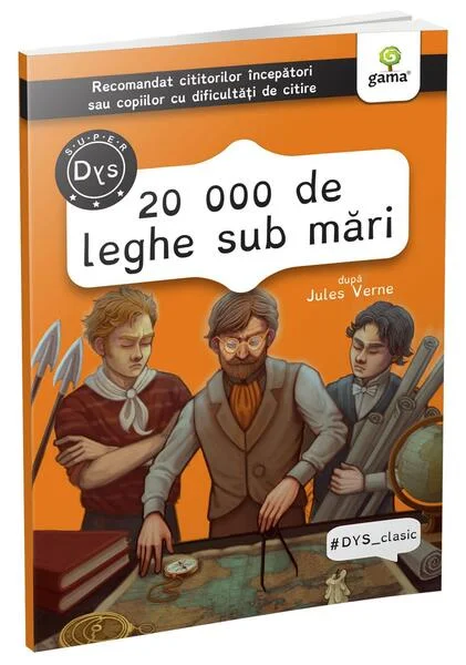 20.000 de leghe sub mări - Paperback brosat - Jules Verne - Gama