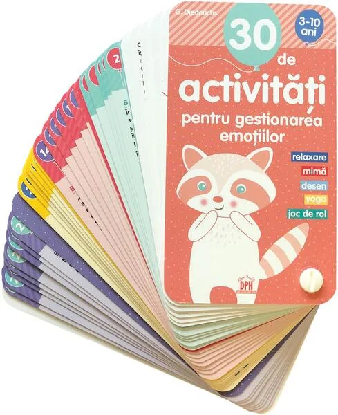30 de activități pentru gestionarea emoțiilor (3-10 ani) - Paperback - Gilles Diederichs - Didactica Publishing House