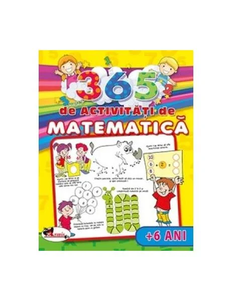 365 de activități de matematică (+6 ani) - Paperback brosat - *** - Aramis