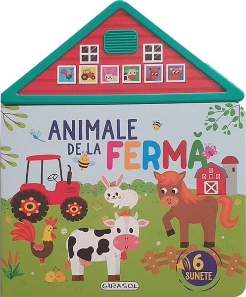 6 sunete - Animale de la fermă - Hardcover - *** - Girasol
