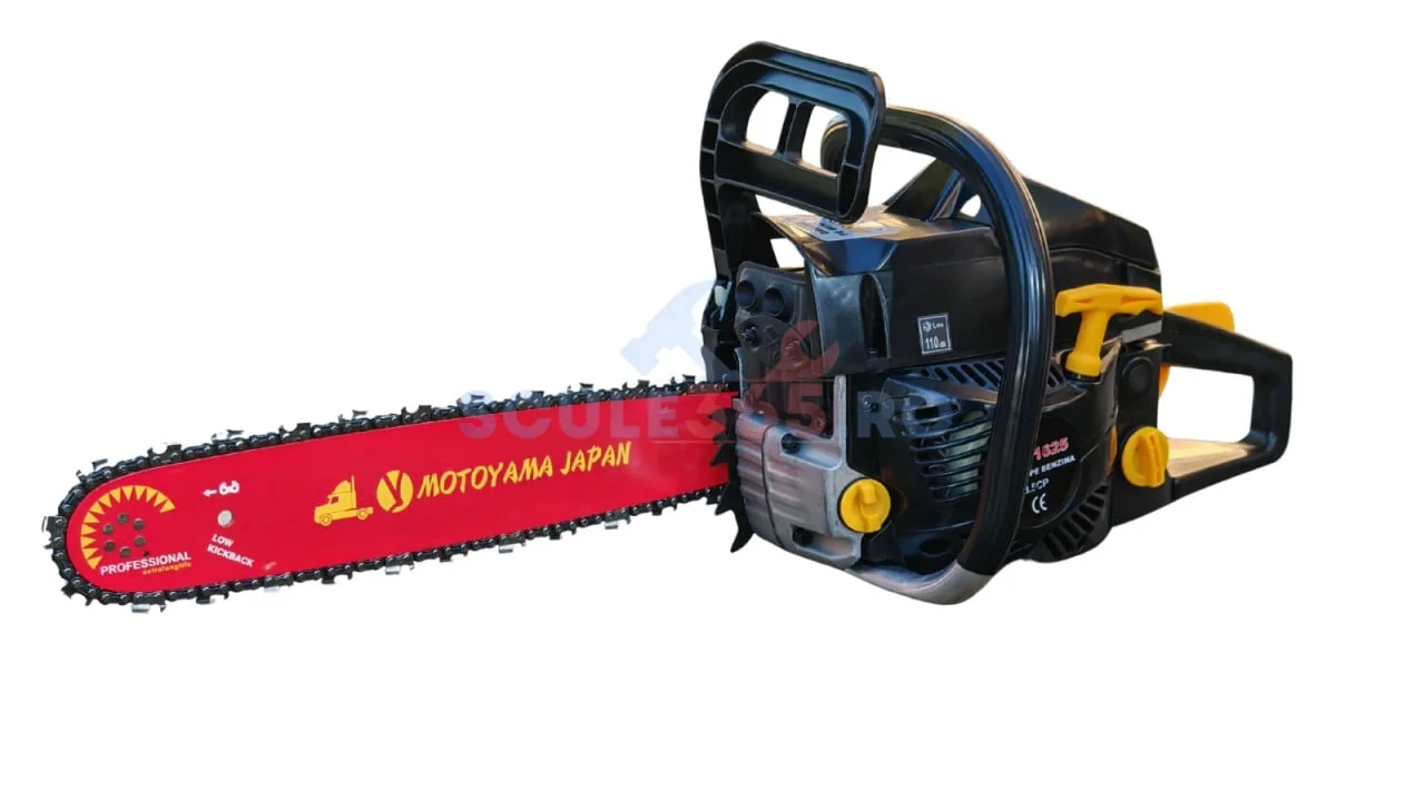 8.5cp *OFERTA* Drujba benzina 58cm³, 9000rpm, 40cm, demaror JAPONIA WALBRO - magneziu, Motoyama Japan CMP1625