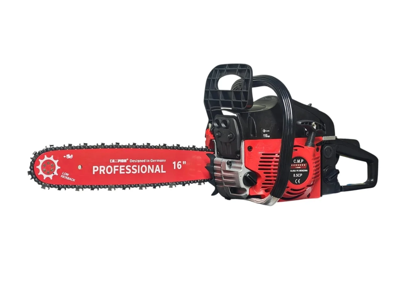 8.5CP *SUPER* Drujba benzina 58cc, 8.5cp, 10.000rpm, 400mm, CAMPION PROFESIONALL GERMANY EasyStart New Generation CMP1312R