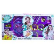 Accesorii frumusete. Set creativ bratari si cordeluta