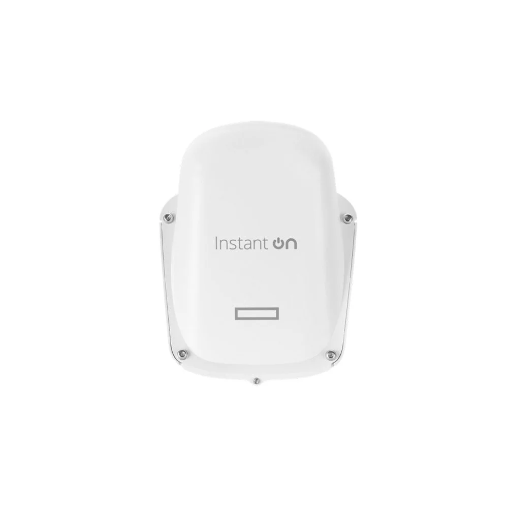 Access Point exterior dual band HPE Aruba Networking Instant On AP27 S1T37A, Wi-Fi 6, Dual Radio, 2x2 MU-MIMO, 1 GbE, PoE, 75 utilizatori, fara adaptor
