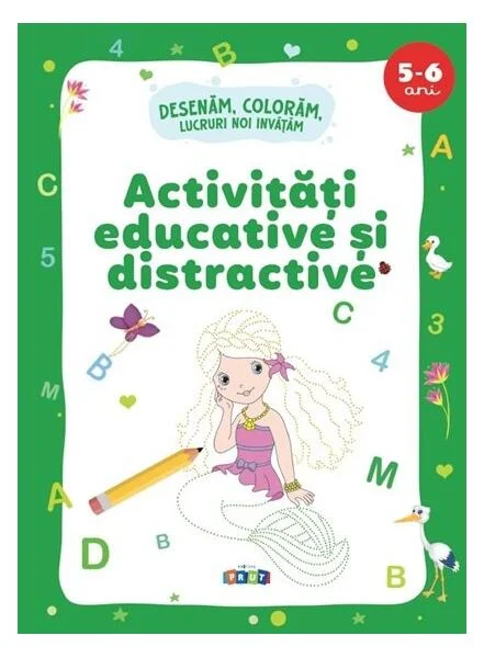 Activități educative și distractive 5-6 ani - Paperback - *** - Prut