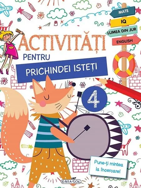 Activități pentru prichindei isteți (Vol. 4) - Paperback brosat - *** - Girasol
