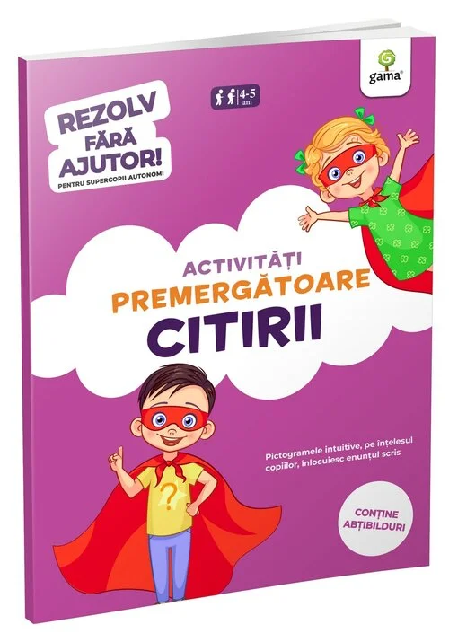 Activitati premergatoare citirii • 4-6 ani