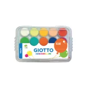 Acuarele Giotto, cu pensula, 15 culori, 15mm, F315