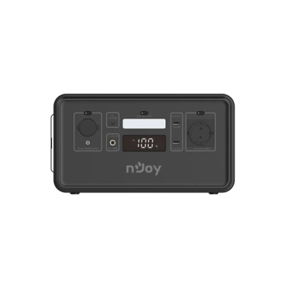 Acumulator portabil Power Base 300 Njoy ESPS-30TBBIF-CT012, 511 W, Li-ion, 6 porturi, bluetooth