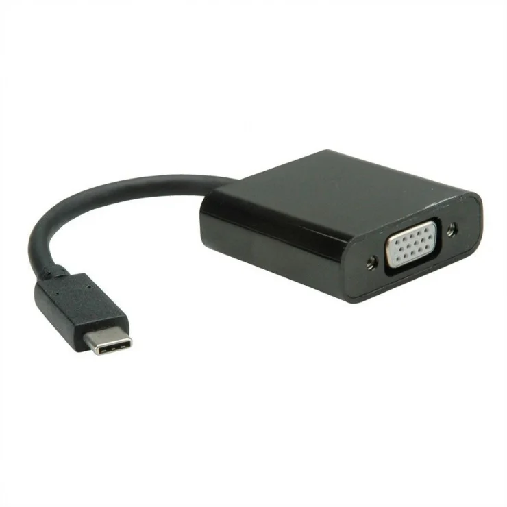 Adaptor USB 3.1 tip C la VGA cu audio T-M, Value 12.99.3203*