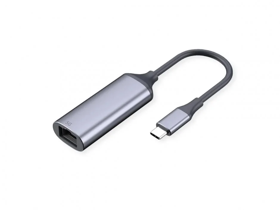 Adaptor USB 3.2 type C la 5 Gigabit LAN, Value 12.99.1128