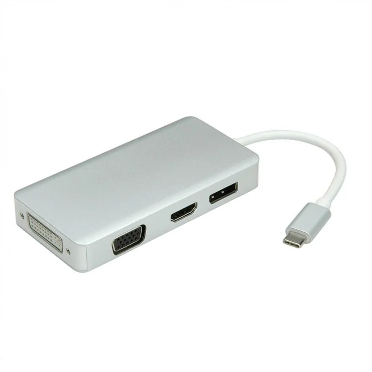 Adaptor USB tip C la VGA / HDMI / DVI / Displayport T-M, Value 12.99.3230*