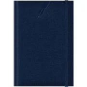 Agenda A5 nedatata Colere EJ-1501, 224 pagini, cu elastic, albastru inchis