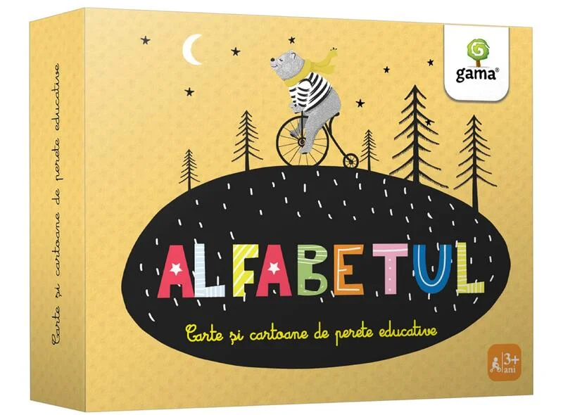 Alfabetul. Cartoane de perete educative și decorative - Board book - *** - Gama
