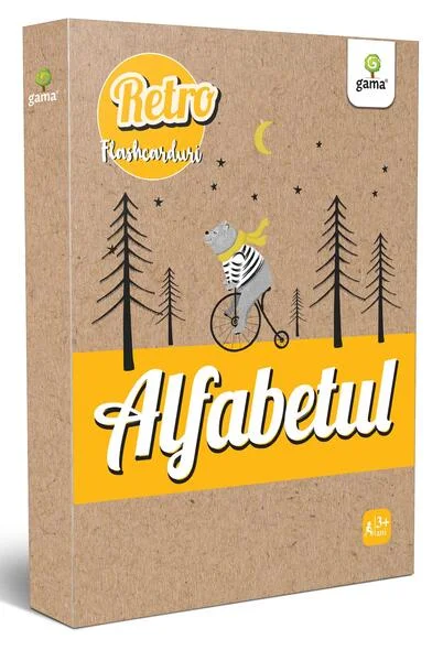 Alfabetul. Retro Flashcarduri - Board book - *** - Gama