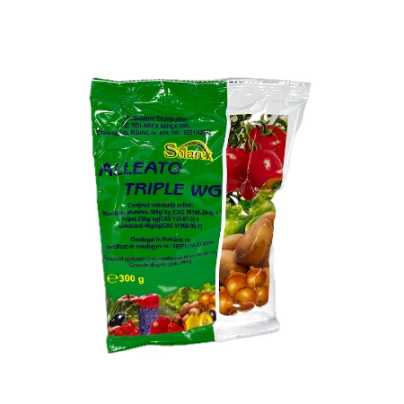 Alleato Triple WG 300 gr, fungicid sistemic si de contact, 3 substante active (fosetil de aluminiu, cimoxanil, folpet), vita de vie