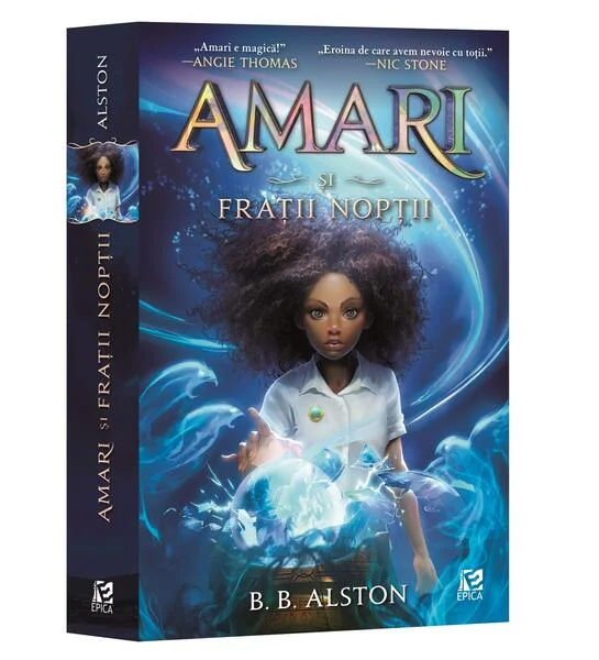 Amari și Frații Nopții - Paperback brosat - B. B. Alston - Epica Publishing