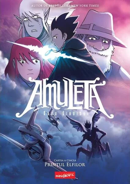 Amuleta. Prințul Elfilor (Vol. 5) - Hardcover - Kazu Kibuishi - Grafic Art