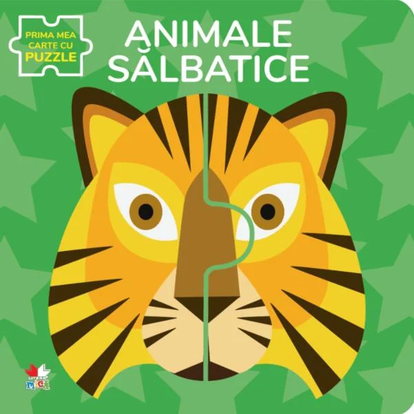 Animale sălbatice. Prima mea carte cu puzzle - Hardcover - *** - Litera mică