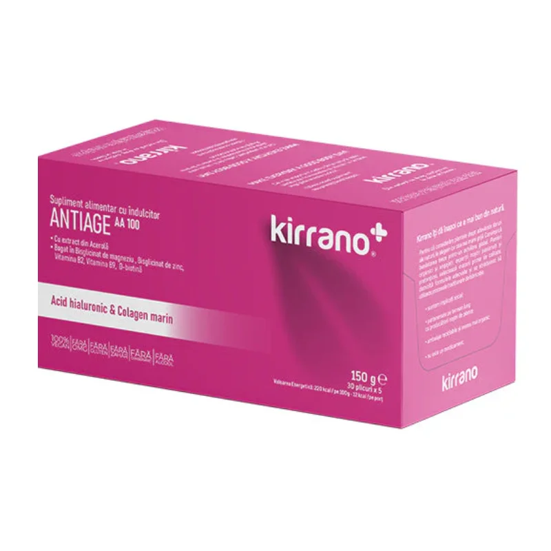 AntiAge AA100, 30 plicuri*5g, Kirrano