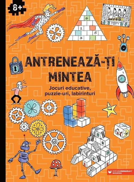 Antrenează-ți mintea! (8 ani +) - Paperback - Ballon Media - Paralela 45 educațional
