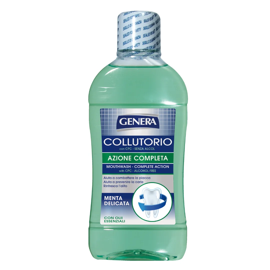 Apa de gura cu gust de menta, 500 ml, Genera