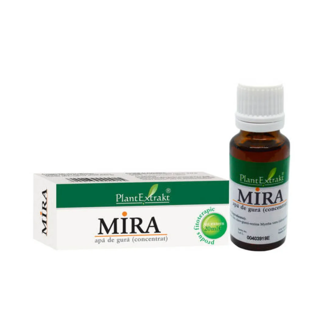 Apa de gura Mira, 20 ml, Plant Extrakt