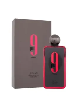 Apa de parfum Afnan 9 pm Rebel, 100 ml, unisex