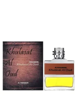 Apa de parfum Al Haramain Khulasat Al Oud, 100 ml, pentru barbati