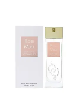 Apa de parfum Alyssa Ashley Rose Musk, 100 ml, unisex