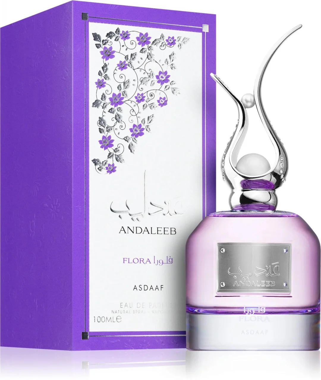 Apa de parfum Andaleeb Flora Asdaaf, femei - 100 ml