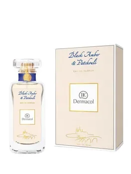 Apa de parfum Dermacol Black Amber & Patchouli, 50 ml, pentru barbati