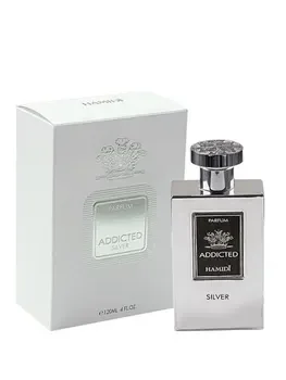 Apa de parfum Hamidi Addicted Silver, 120 ml, unisex