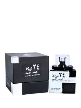 Apa de parfum Lattafa 24 Carat White Gold, 100 ml, pentru barbati