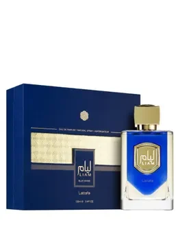 Apa de parfum Lattafa Liam Blue Shine, 100 ml, pentru barbati