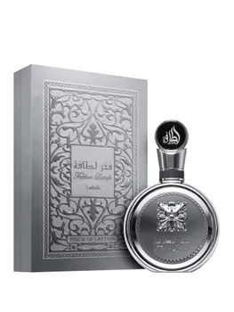 Apa de parfum Lattafa Perfumes Fakhar Platin, 100 ml, pentru barbati