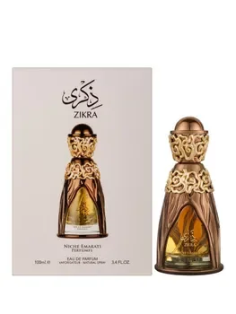Apa de parfum Lattafa Perfumes Niche Emarati Zikra, 100 ml, unisex