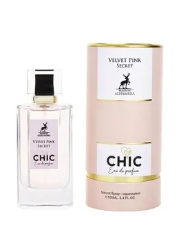Apa de parfum Maison Alhambra Chic Velvet Pink Secret, 100 ml, pentru femei
