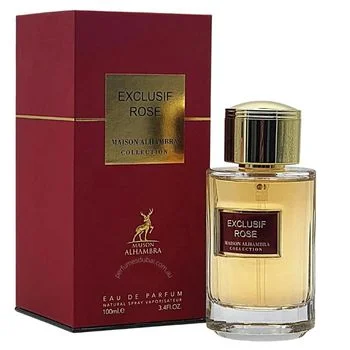 Apa de parfum Maison Alhambra Exclusif Rose Collection, 100 ml, unisex