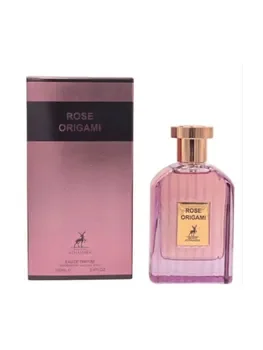 Apa de parfum Maison Alhambra Rose Origami, 100 ml, unisex