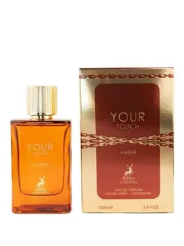 Apa de parfum Maison Alhambra Your Touch Amber, 100 ml, pentru barbati