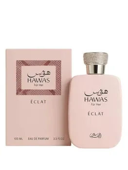 Apa de parfum Rasasi Hawas for Her Eclat, 100 ml, pentru femei