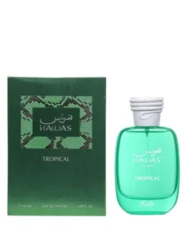 Apa de parfum Rasasi Hawas Tropical, 100 ml, pentru barbati