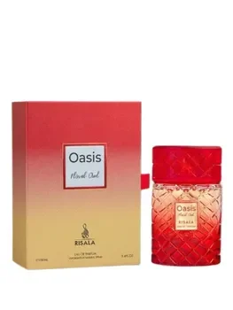 Apa de parfum Risala Oasis Floral Oud, 100 ml, pentru femei
