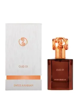 Apa de parfum Swiss Arabian Oud 01, 50 ml, unisex