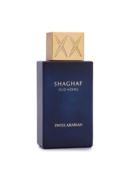Apa de parfum Swiss Arabian Shaghaf Oud Azraq, 75 ml, unisex