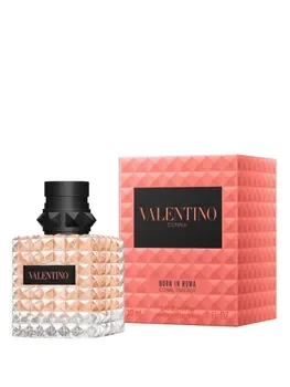 Apa de parfum Valentino Donna Born In Roma Coral Fantasy, 30 ml, pentru femei