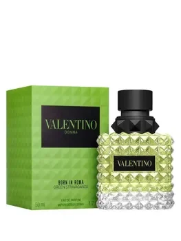 Apa de parfum Valentino Donna Born In Roma Green Stravaganza, 50 ml, pentru femei