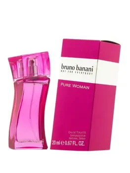 Apa de toaleta Bruno Banani Pure Woman, 20 ml, pentru femei